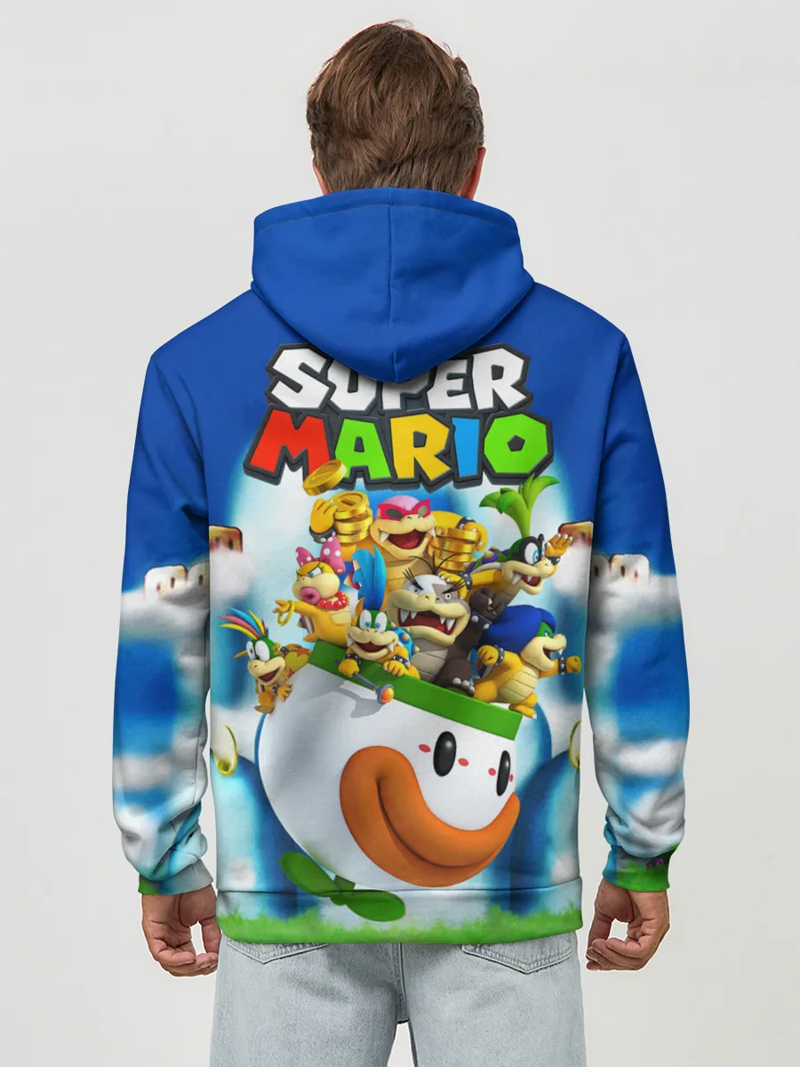 Худи мужской база хлопок / SuperFlyMario