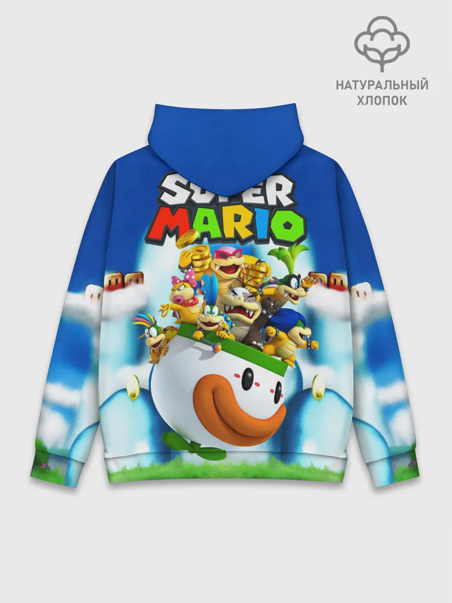 Худи мужской база хлопок / SuperFlyMario