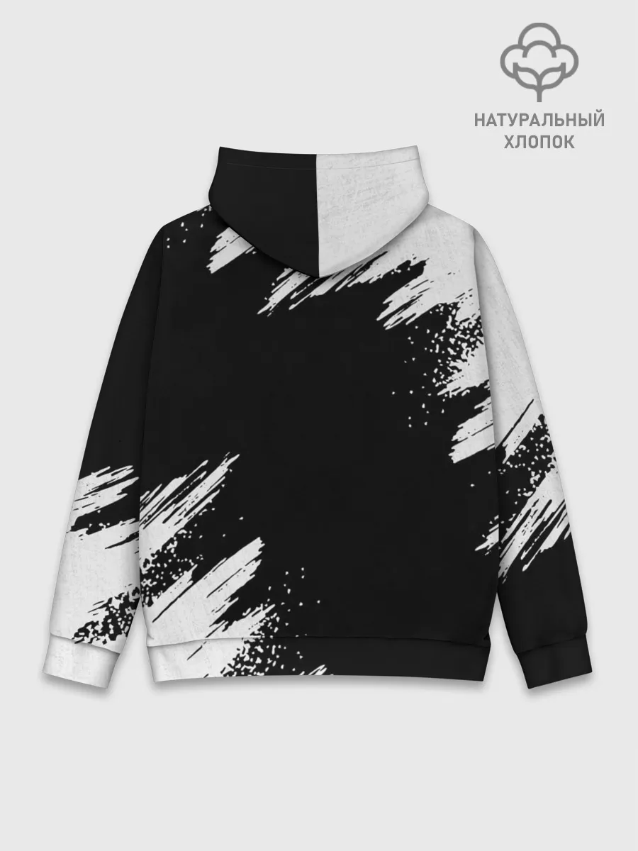 Худи мужской база хлопок / BMW GRUNGE | БМВ ГРАНЖ