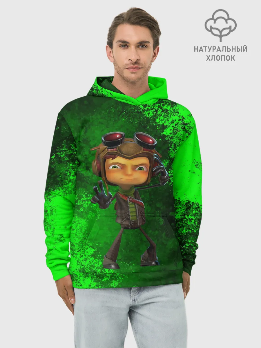 Худи мужской база хлопок / Psychonauts 2 | Распутин