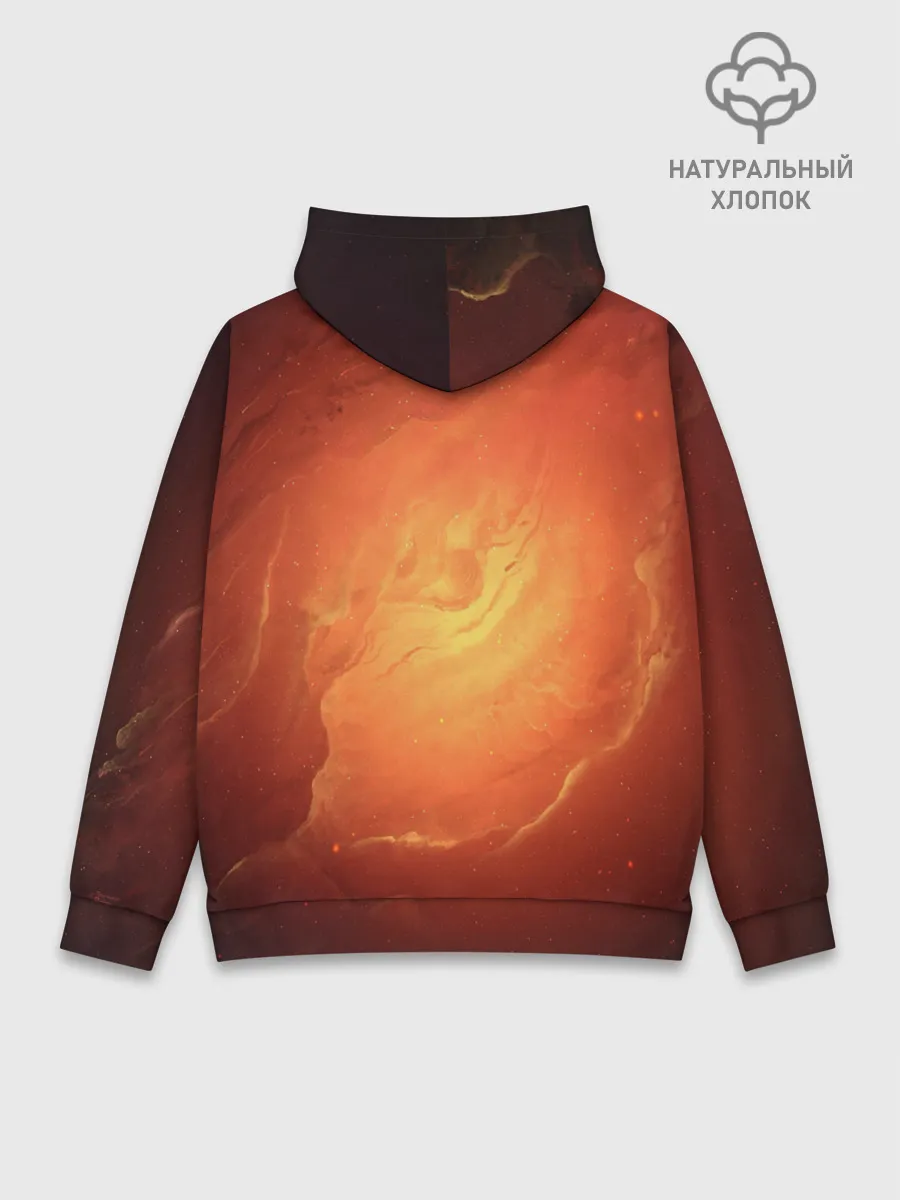 Худи мужской база хлопок / Cat 50/50