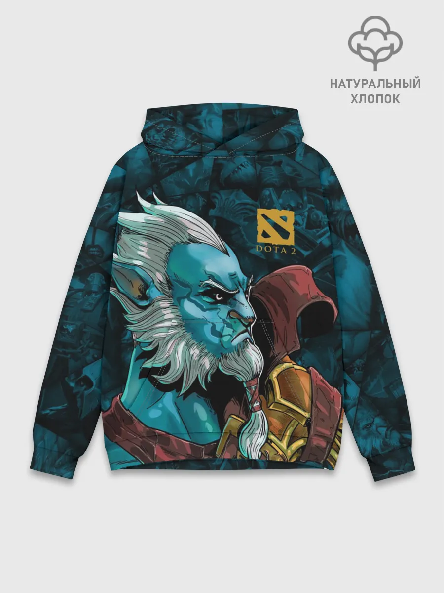 Худи мужской база хлопок / Фантом Лансер, DOTA 2