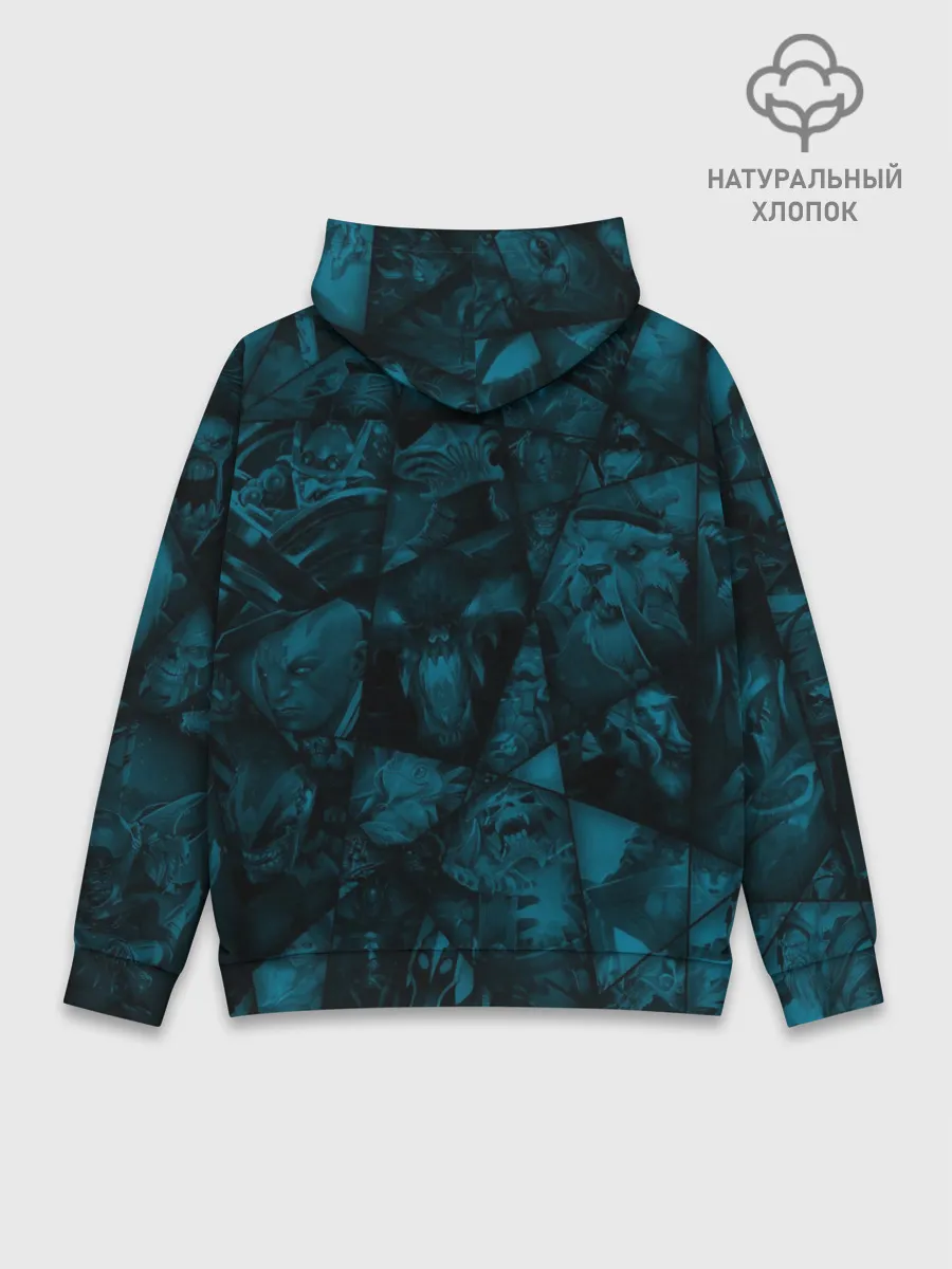 Худи мужской база хлопок / Фантом Лансер, DOTA 2