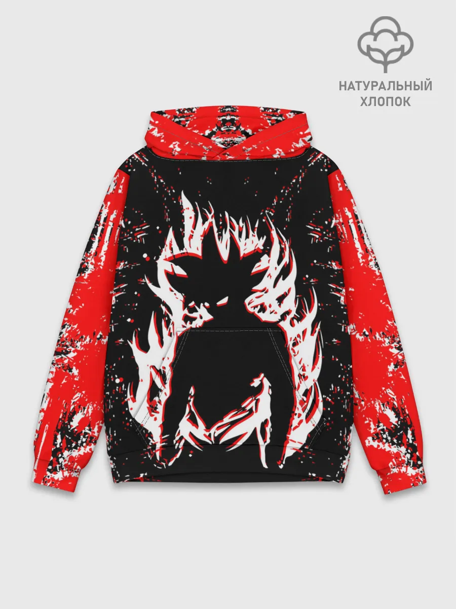 Худи мужской база хлопок / dragon ball super.