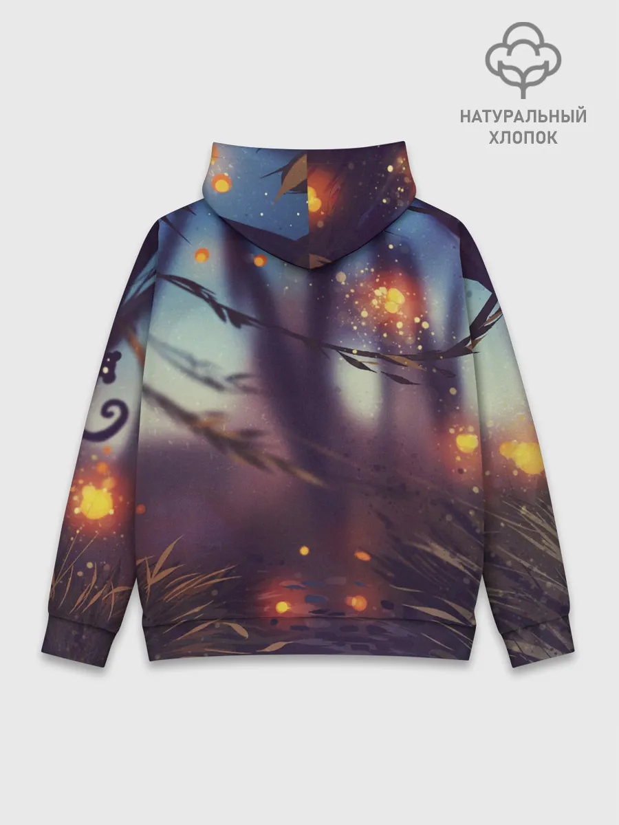 Худи мужской база хлопок / Ху Тао