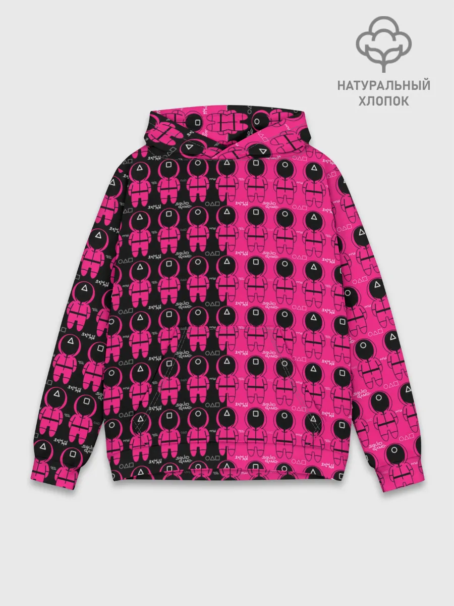 Худи мужской база хлопок / Squid Game