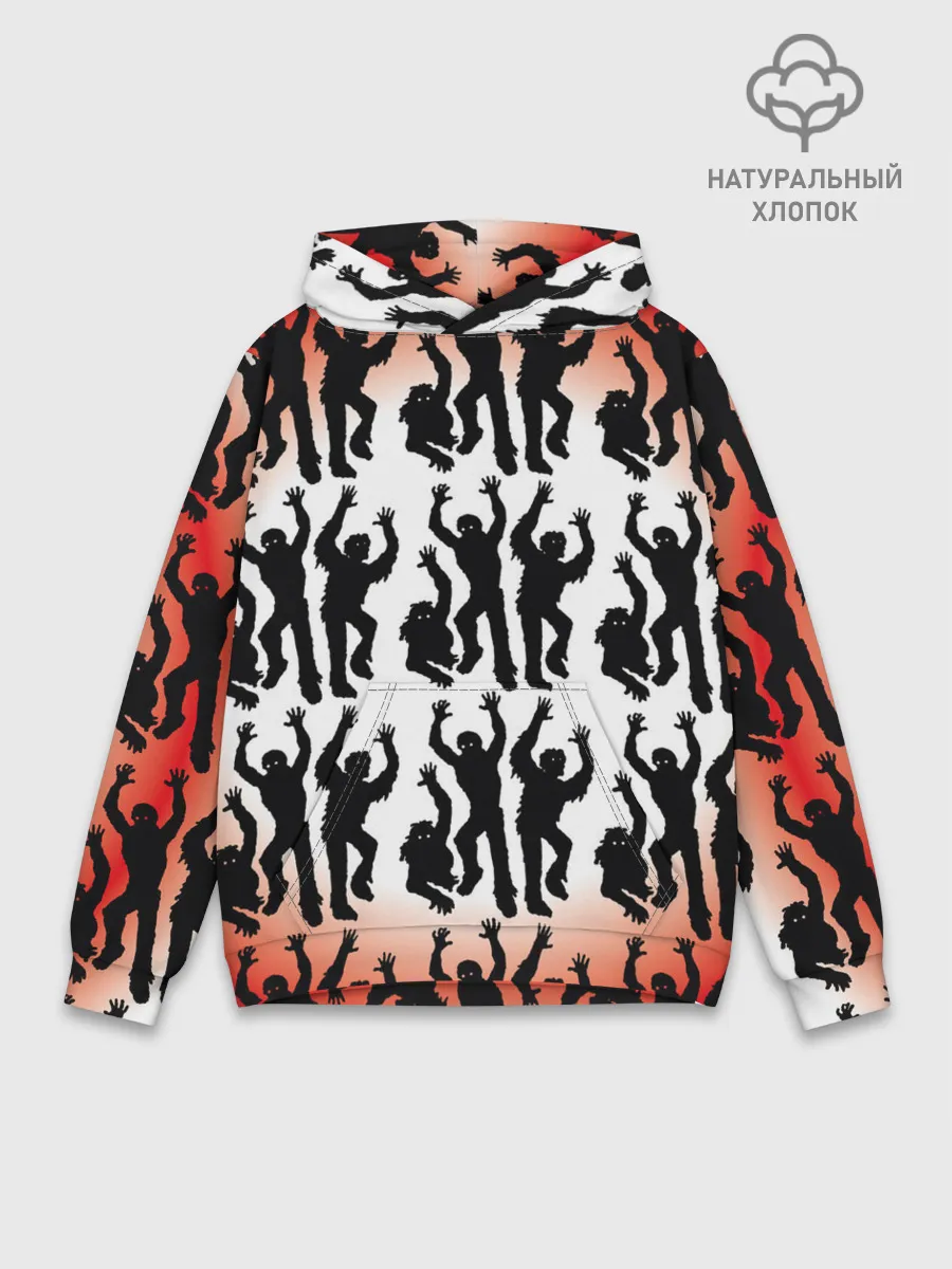 Худи мужской база хлопок / HORROR Z