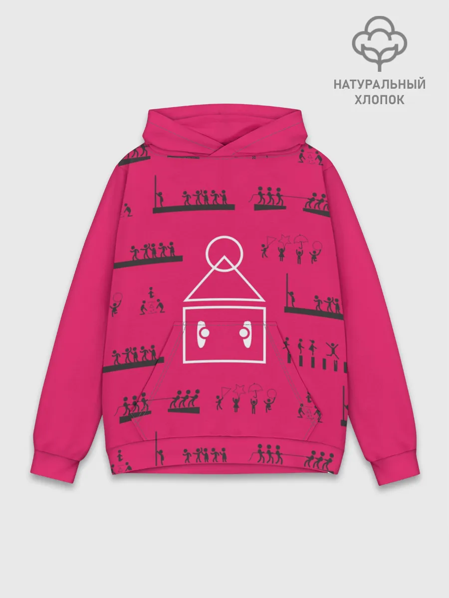 Худи мужской база хлопок / Игры на стене