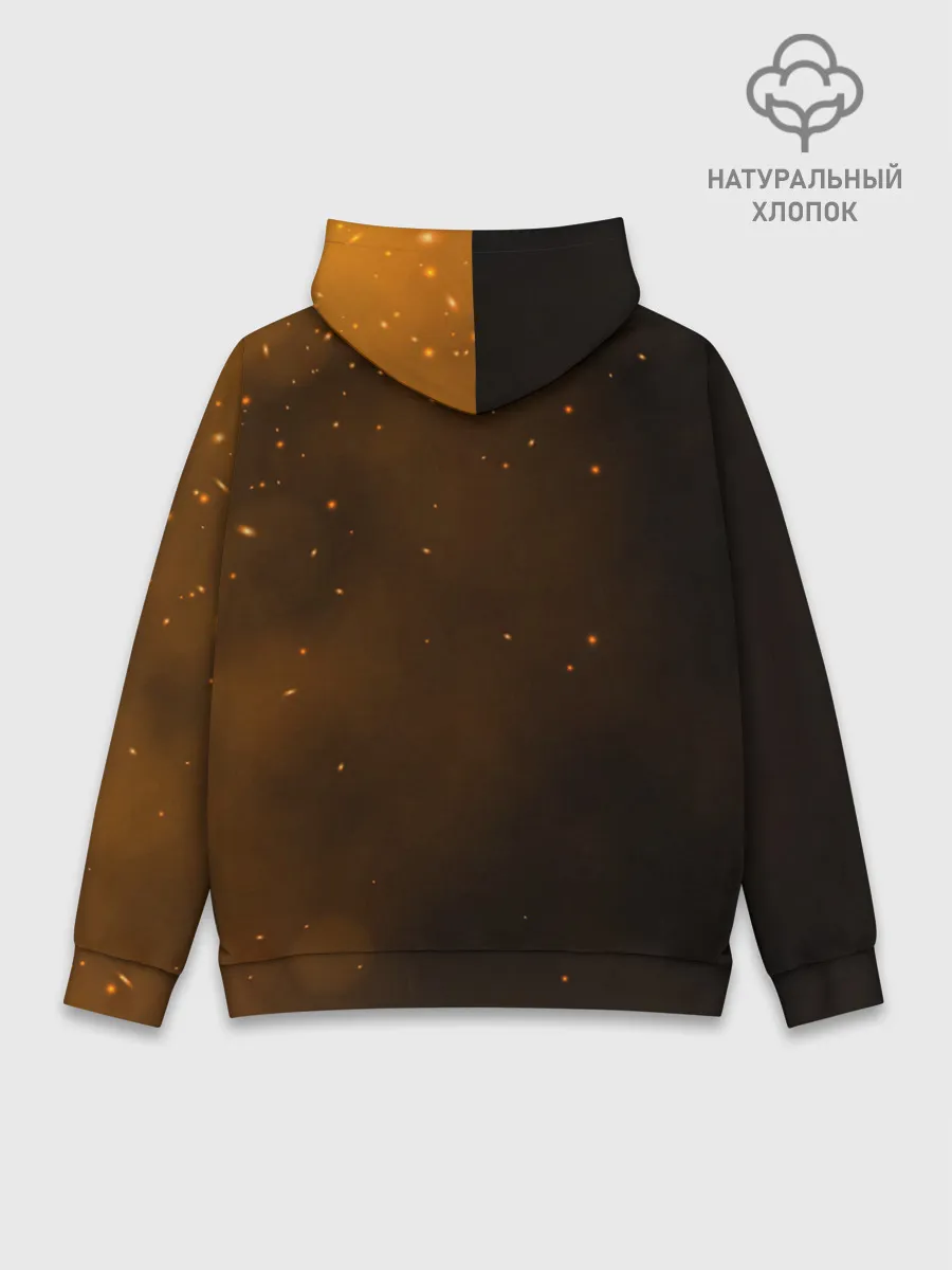 Худи мужской база хлопок / FIRE BATTLEFIELD LOGO | ЛОГО