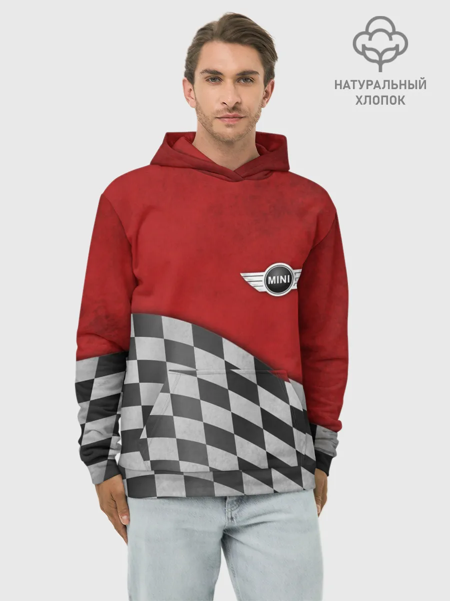 Худи мужской база хлопок / Финиш Cooper