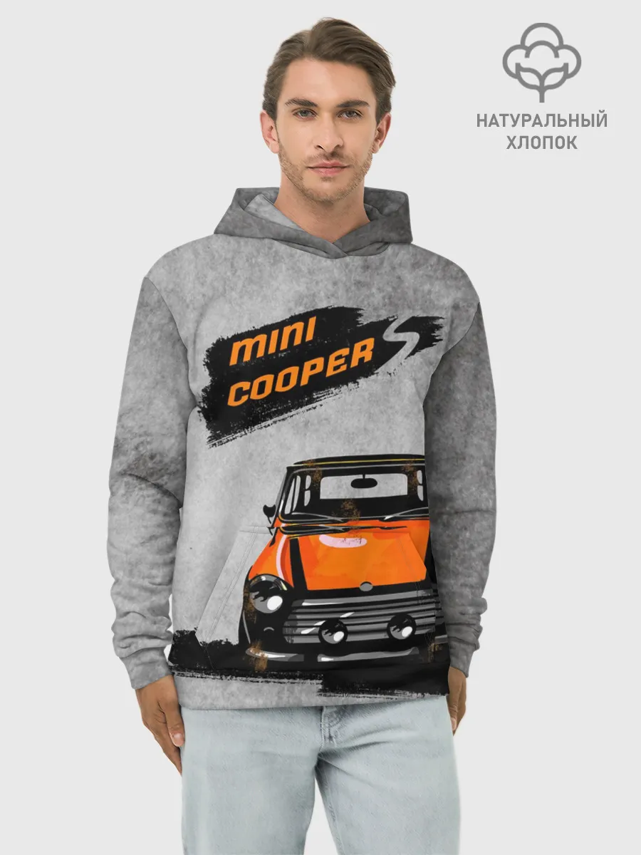 Худи мужской база хлопок / Maшина Mini