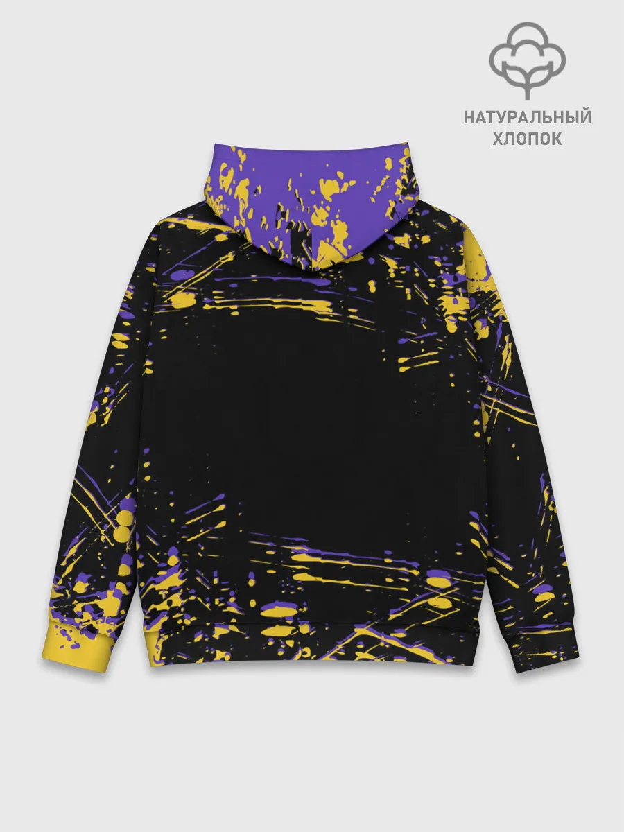 Худи мужской база хлопок / Los angeles lakers NBA