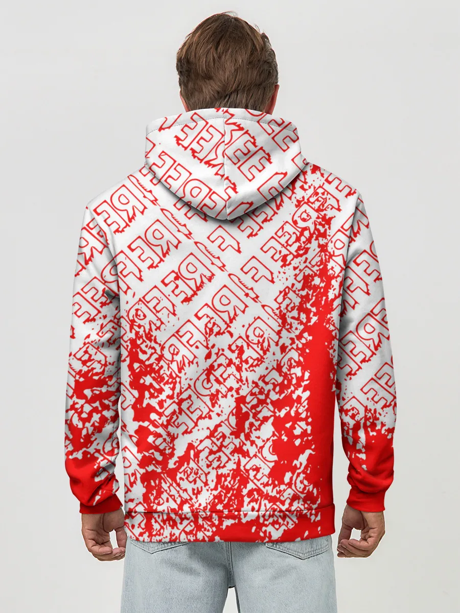 Худи мужской база хлопок / День Booyah | Garena Free Fire.