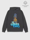 Худи мужской база хлопок / It Takes Two Мэй