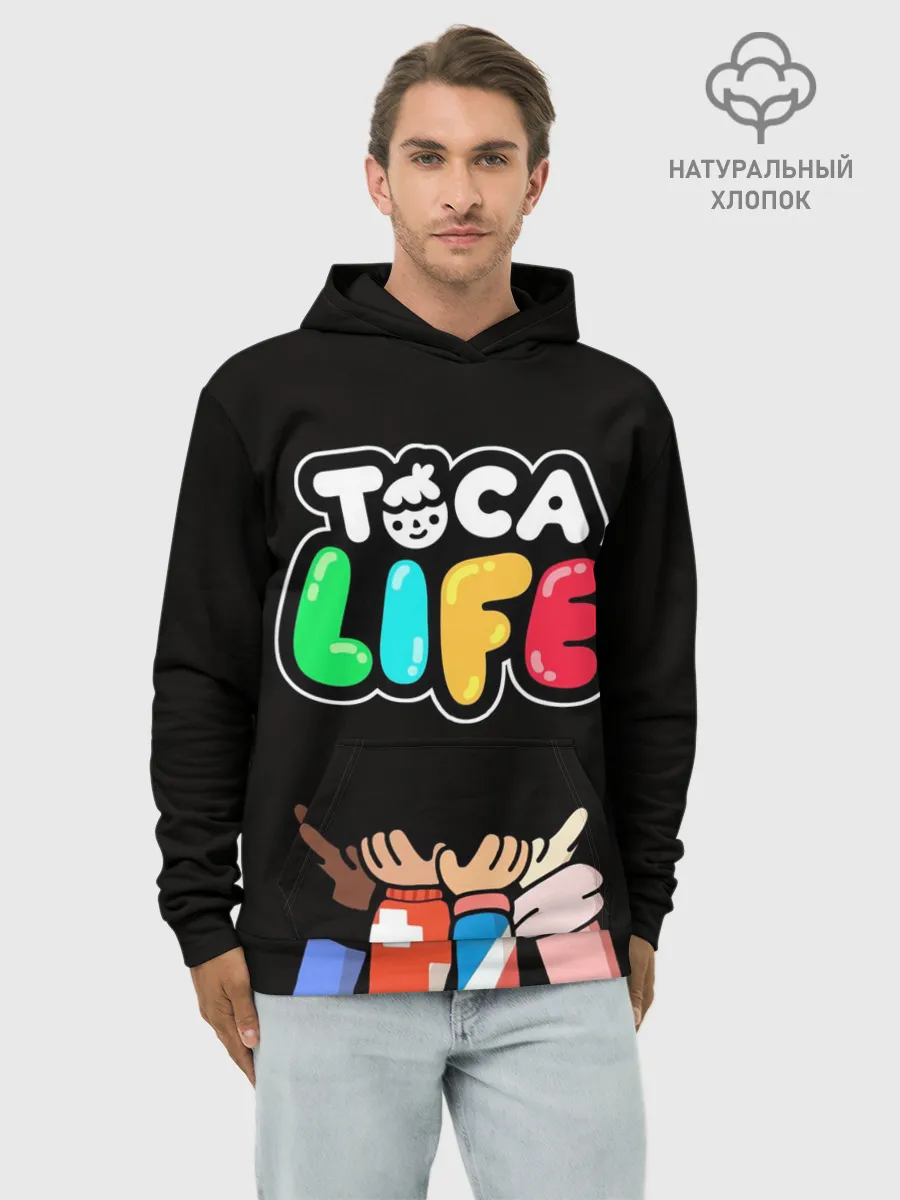 Худи мужской база хлопок / Toca Boca | Тока бока ДРУЖБА