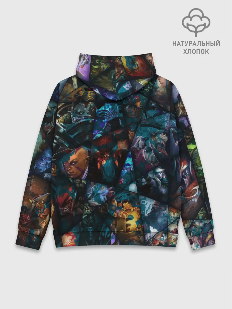 Худи мужской база хлопок / Джаггернаут, ДОТА 2