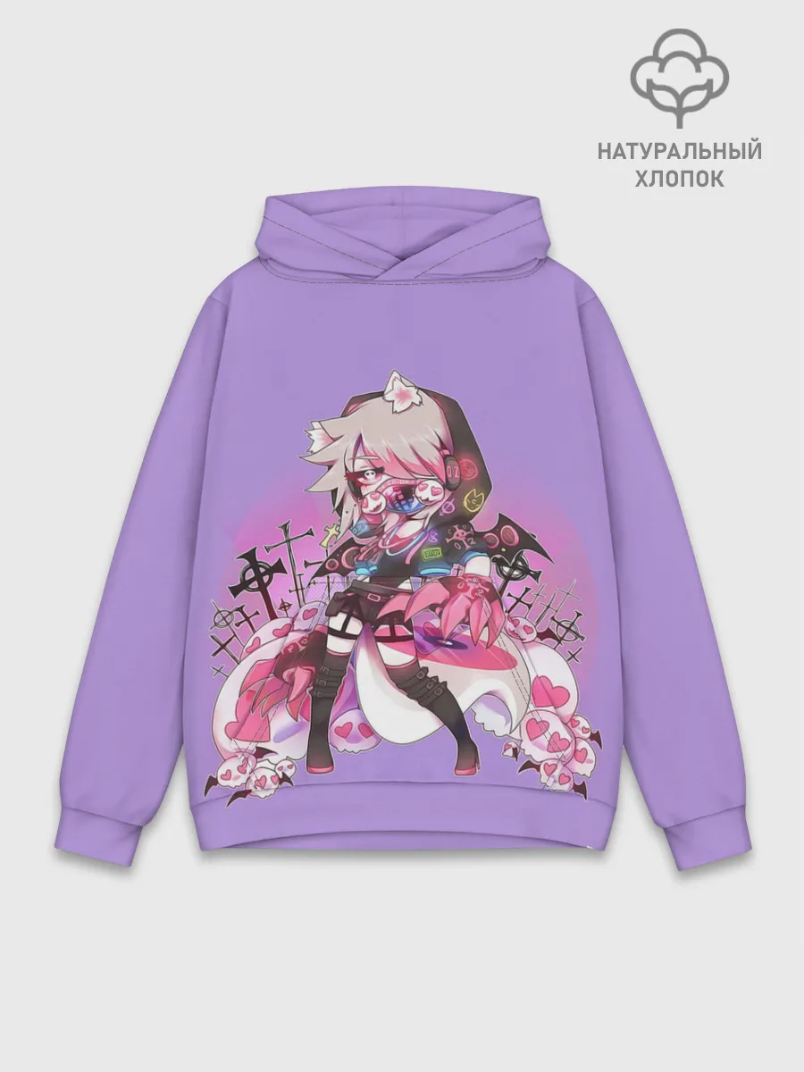 Худи мужской база хлопок / Gacha Club DJ Cry