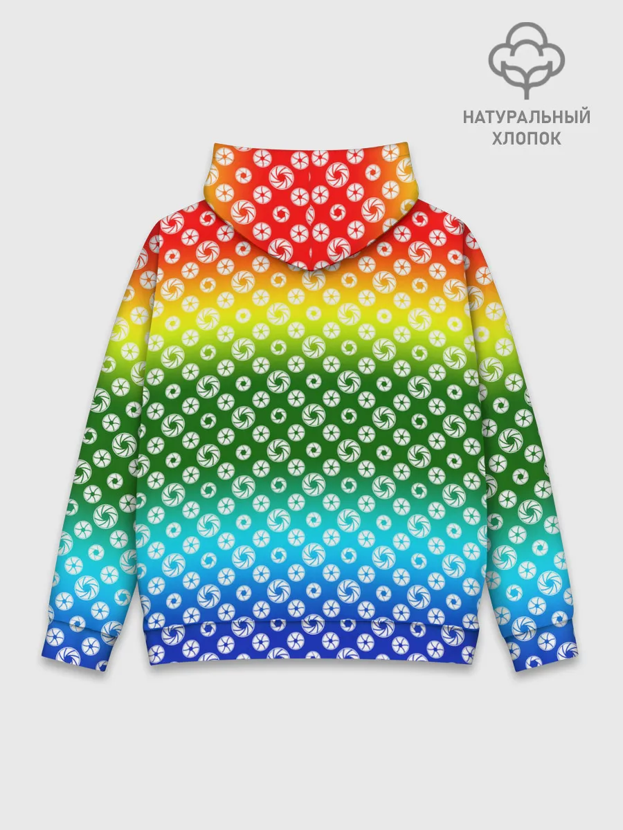 Худи мужской база хлопок / Для фотографов. RGB. Диафрагма.