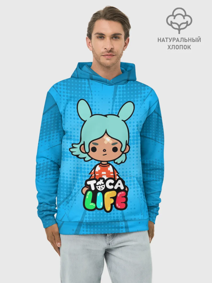 Худи мужской база хлопок / Toca Boca game | Тока бока Рита