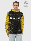 Худи мужской база хлопок / garena | free fire,
