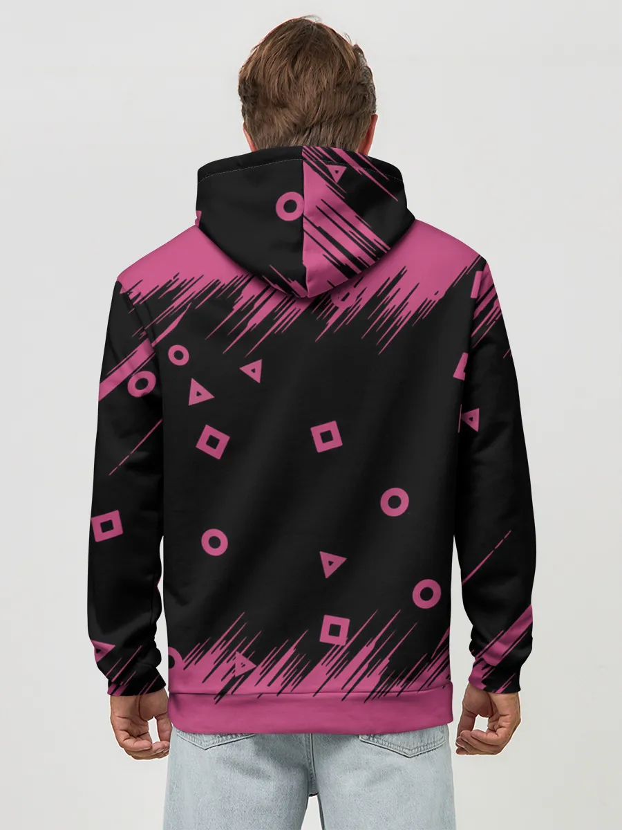 Худи мужской база хлопок / SQUID GAME | ИГРА В КАЛЬМАРА/