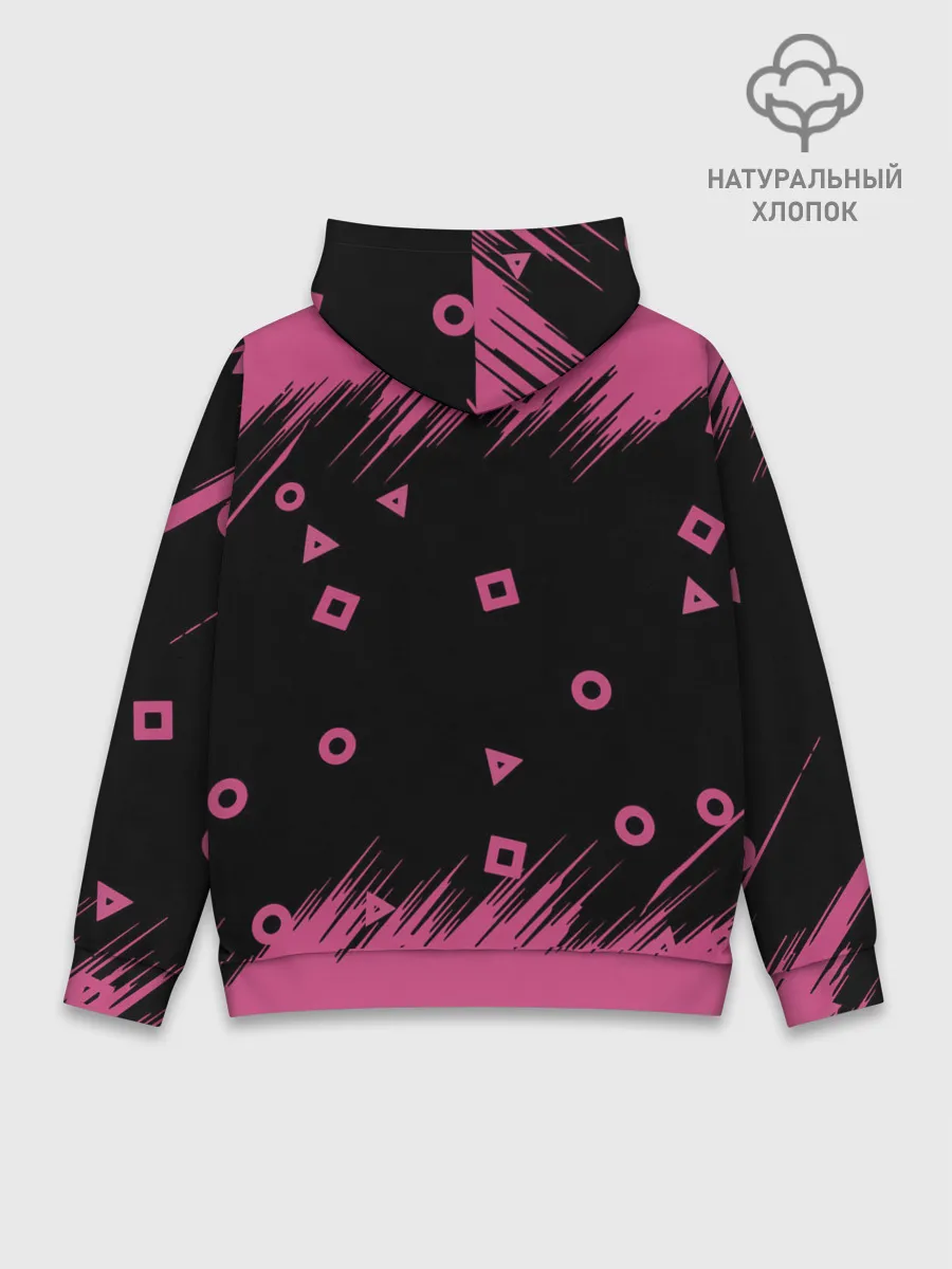 Худи мужской база хлопок / SQUID GAME | ИГРА В КАЛЬМАРА/