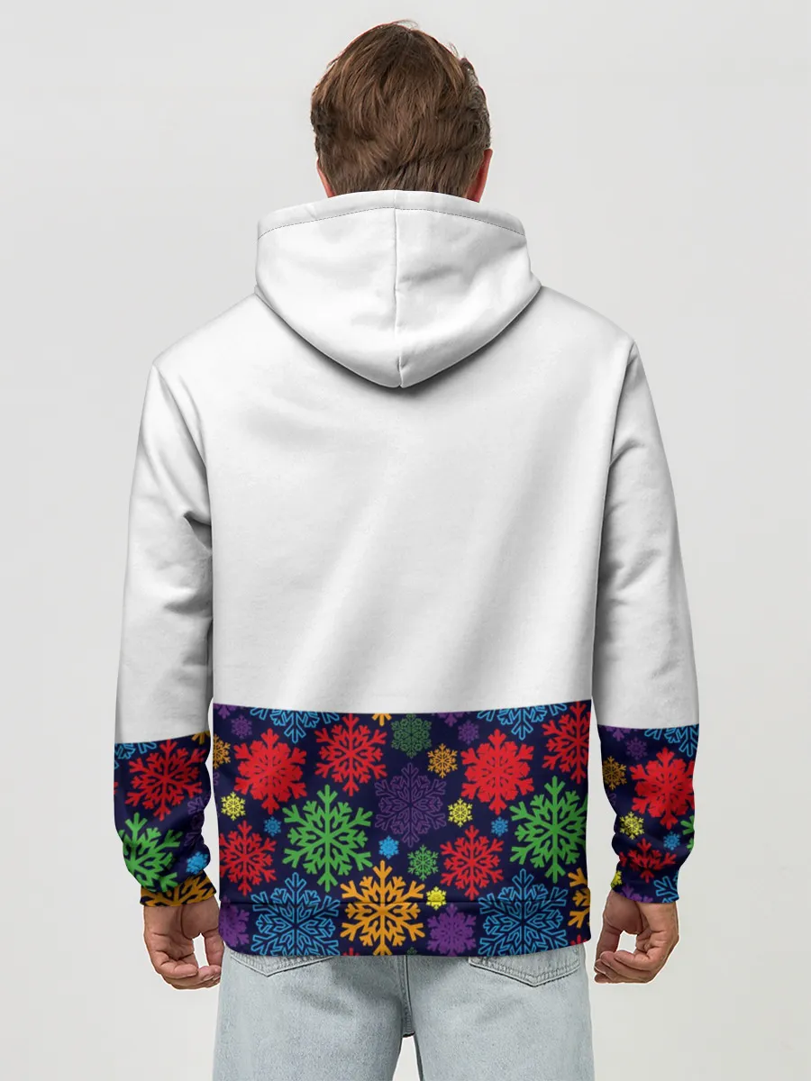 Худи мужской база хлопок / Merry Christmas