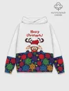 Худи мужской база хлопок / Merry Christmas