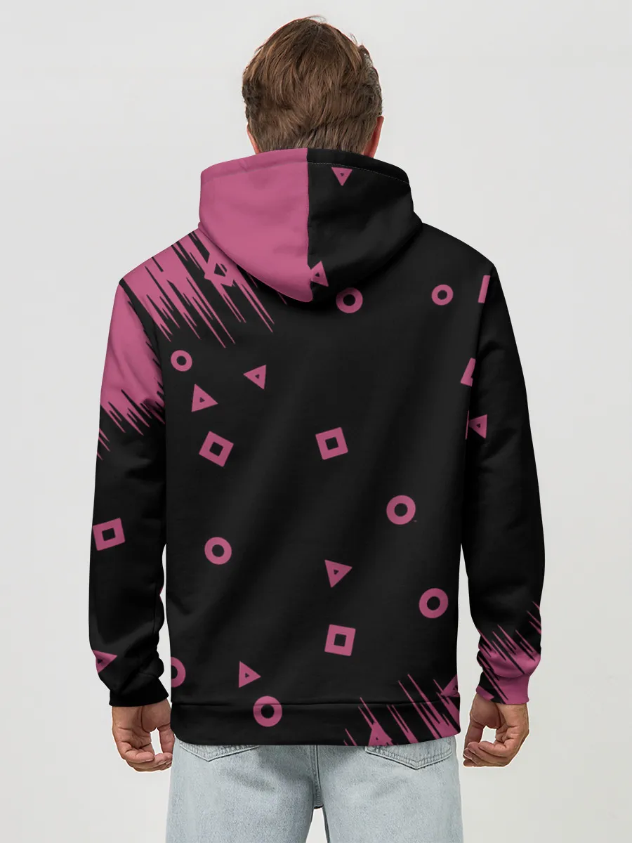 Худи мужской база хлопок / Игра в кальмара | КАЛЬМАР,