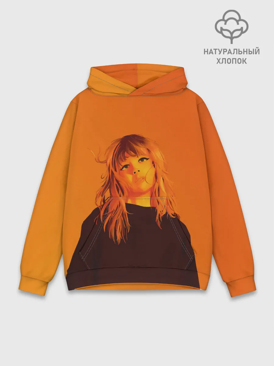 Худи мужской база хлопок / Sweet Taylor Swift