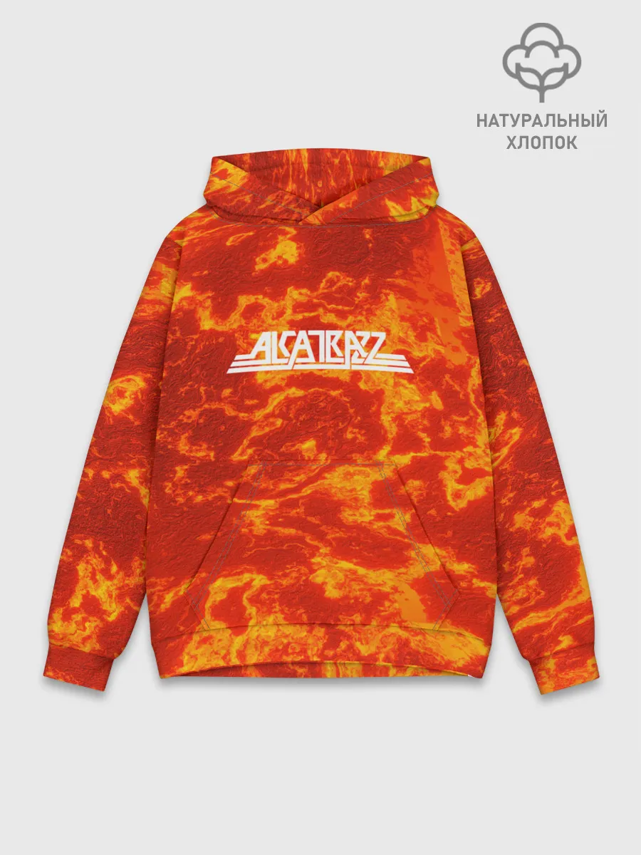 Худи мужской база хлопок / ALKATRAZZ
