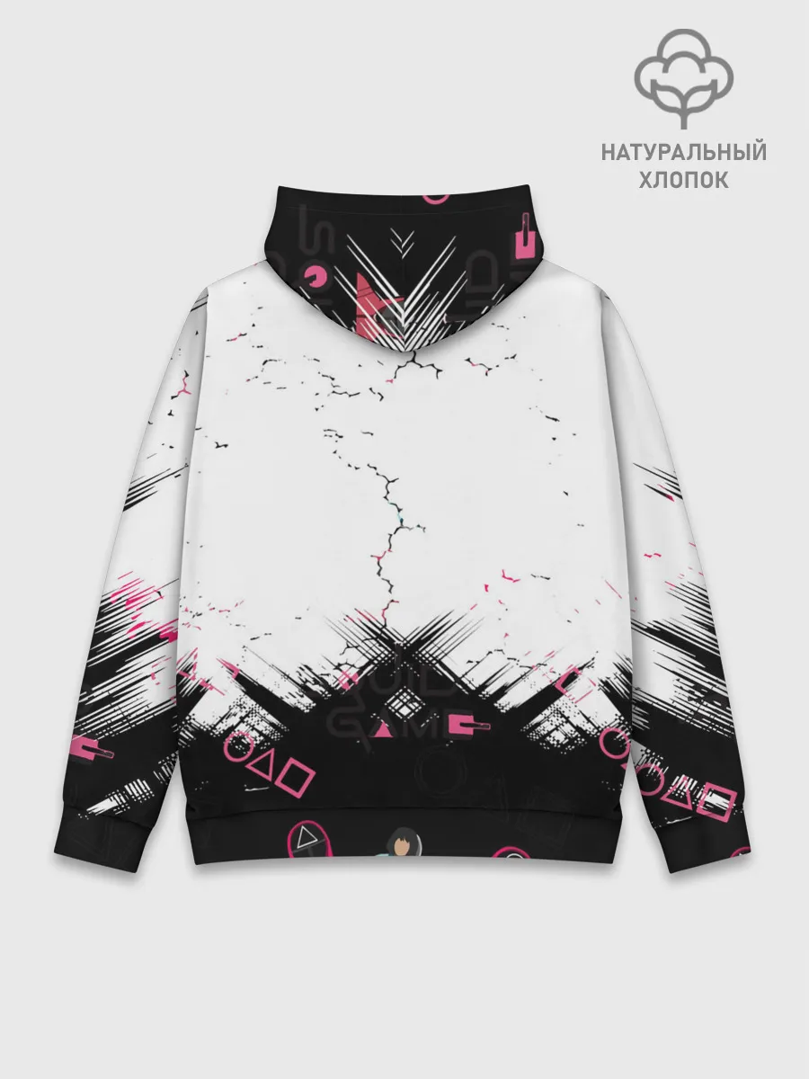 Худи мужской база хлопок / SQUID GAME | ИГРА В КАЛЬМАРА,
