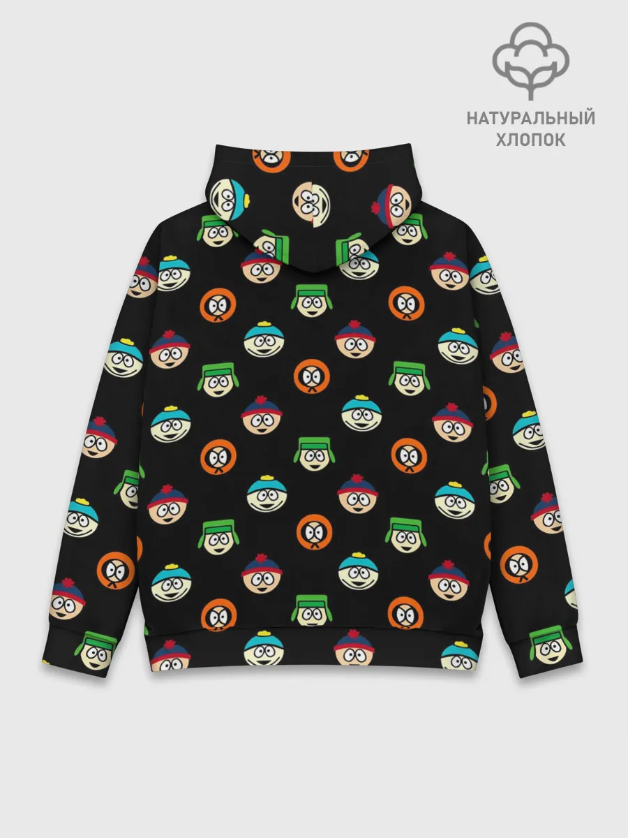 Худи мужской база хлопок / Южный парк, паттерн