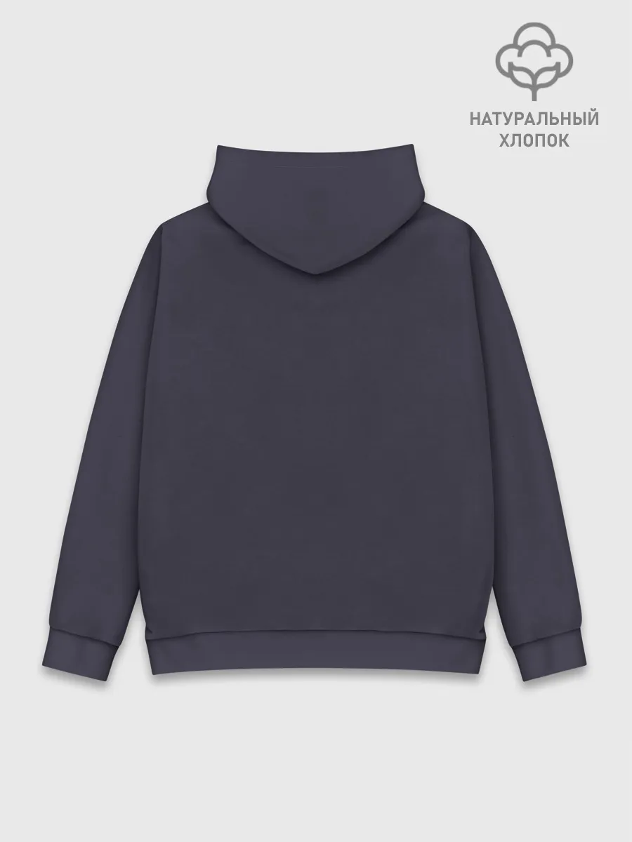 Худи мужской база хлопок / Боец May