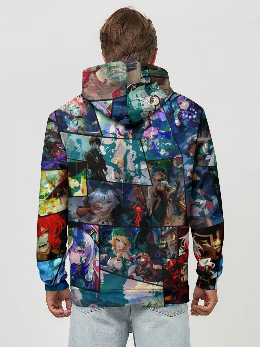 Худи мужской база хлопок / Гань Юй, Ganyu