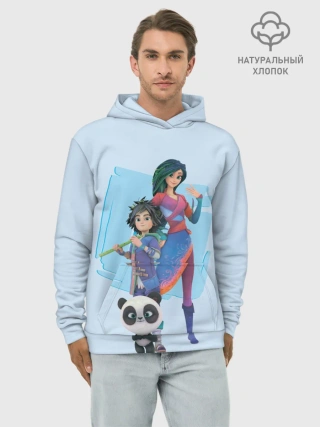 Худи мужской база хлопок / Мэй и Бао