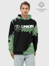 Худи мужской база хлопок / Линкин Парк в стиле Гранж | Linkin Park