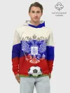 Худи мужской база хлопок / Российский футбол