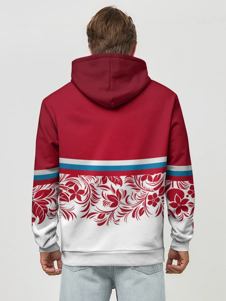 Худи мужской база хлопок / Российский герб