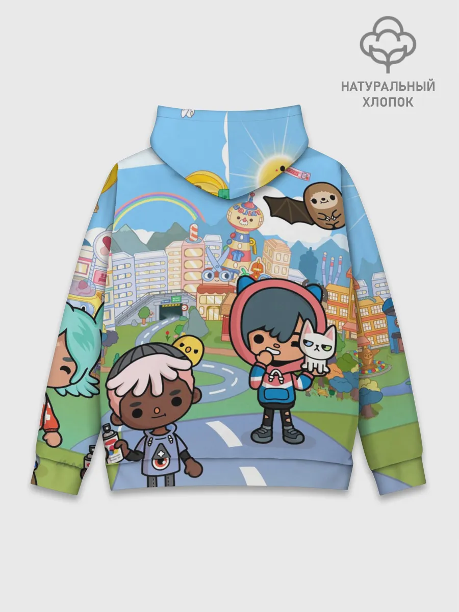Худи мужской база хлопок / Toca Boca | Город