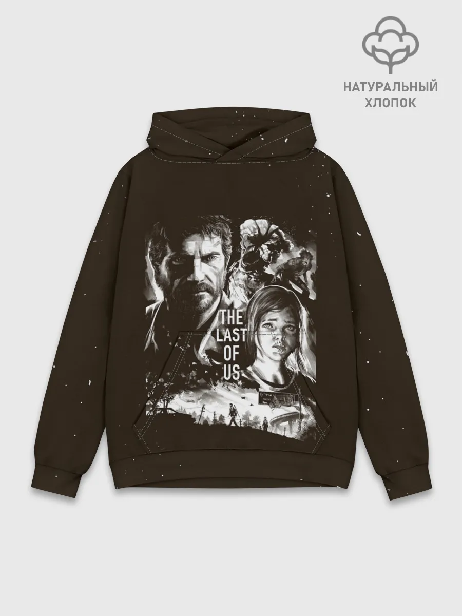 Худи мужской база хлопок / THE LAST OF US ЭЛЛИ И ДЖОЭЛ | ОДНИ ИЗ НАС