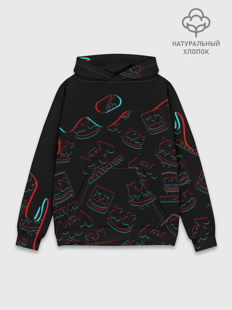 Худи мужской база хлопок / MARSHMELLO MELT - МАРШМЕЛЛО