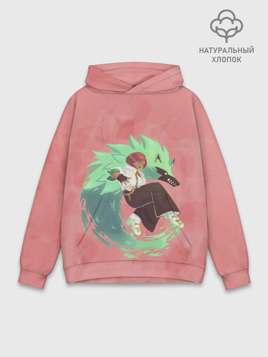 Худи мужской база хлопок / Офицер Джованна