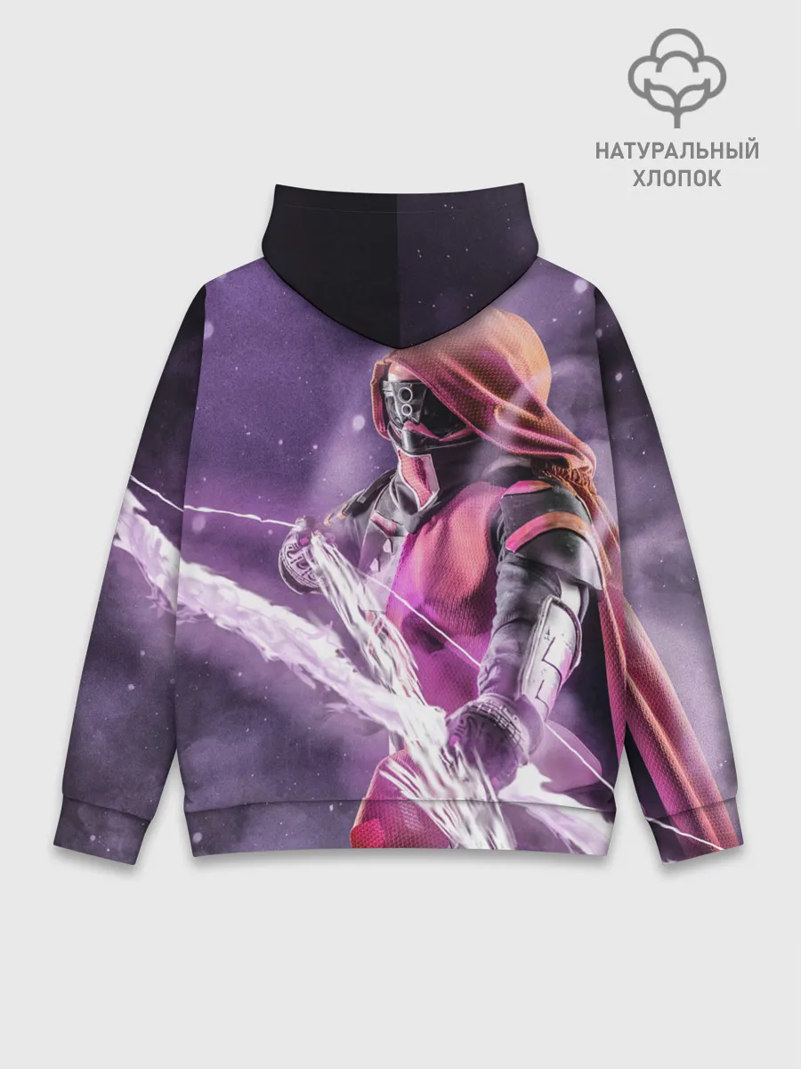 Худи мужской база хлопок / DESTINY 2 HUNTER LOGO