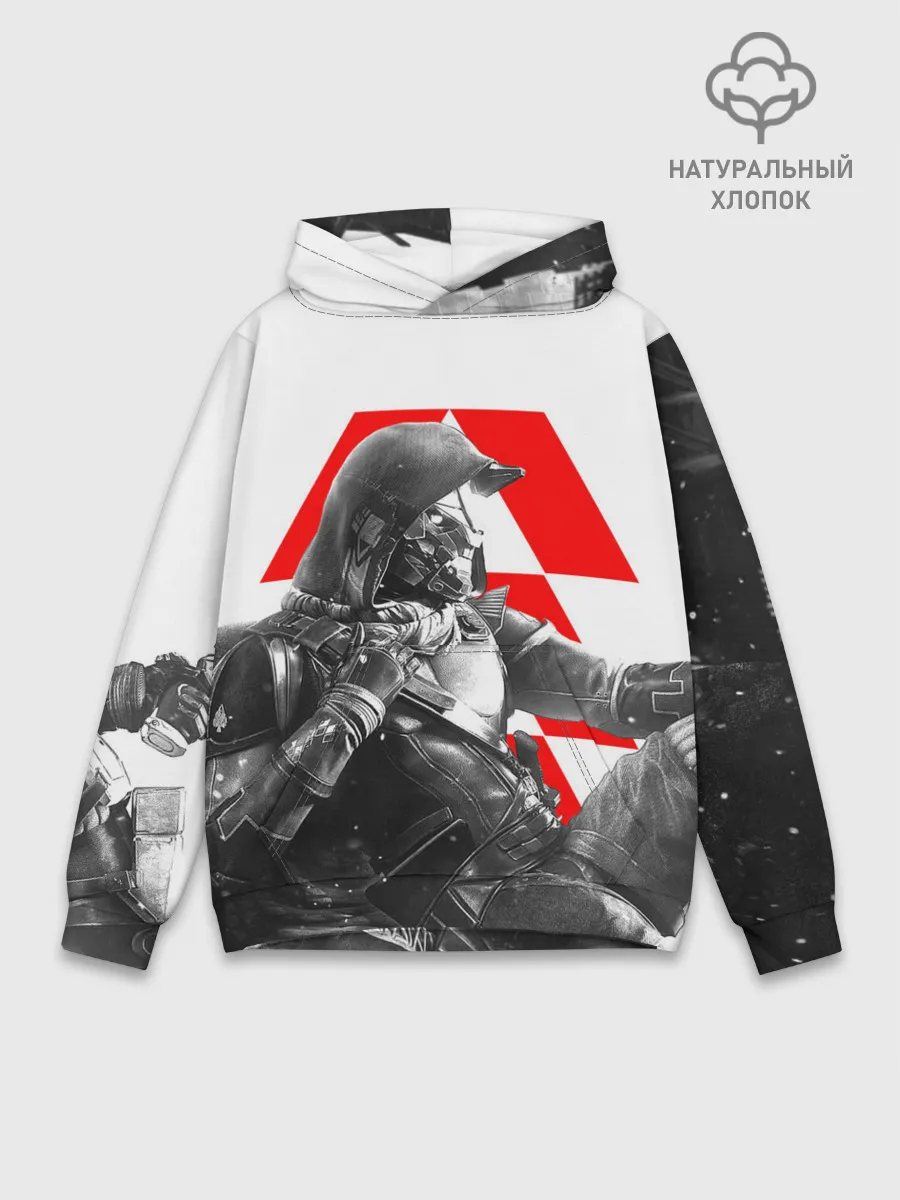 Худи мужской база хлопок / DESTINY CAYDE 6 / КЕЙД 6 ОХОТНИК EXO