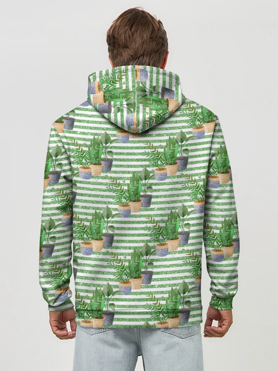 Худи мужской база хлопок / Комнатные цветы