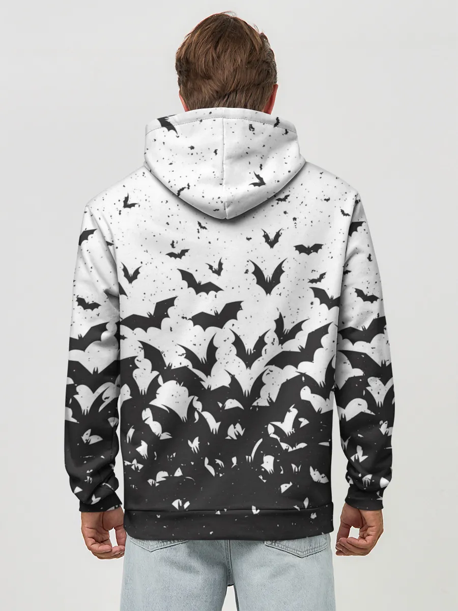 Худи мужской база хлопок / Летучие кровососы