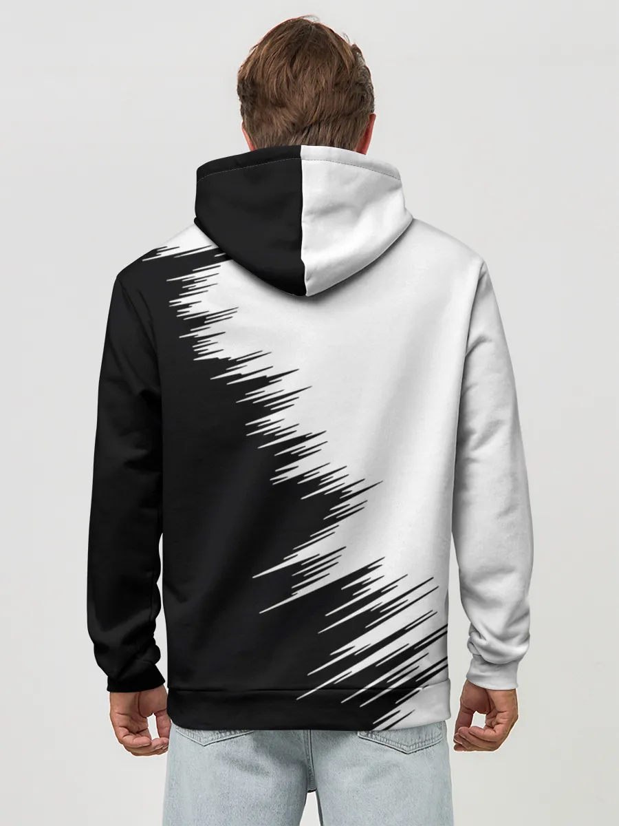 Худи мужской база хлопок / mercedes benz