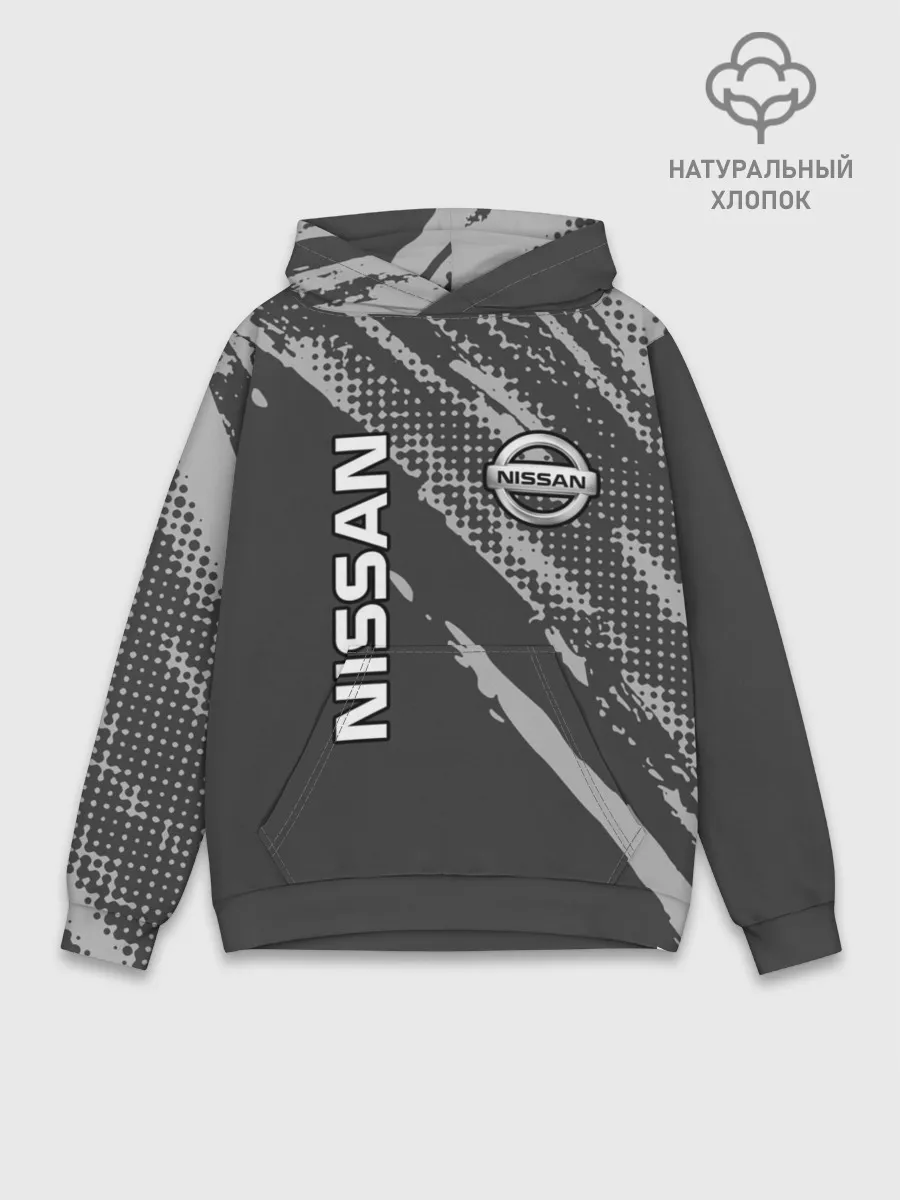 Худи мужской база хлопок / Nissan Car / Ниссан