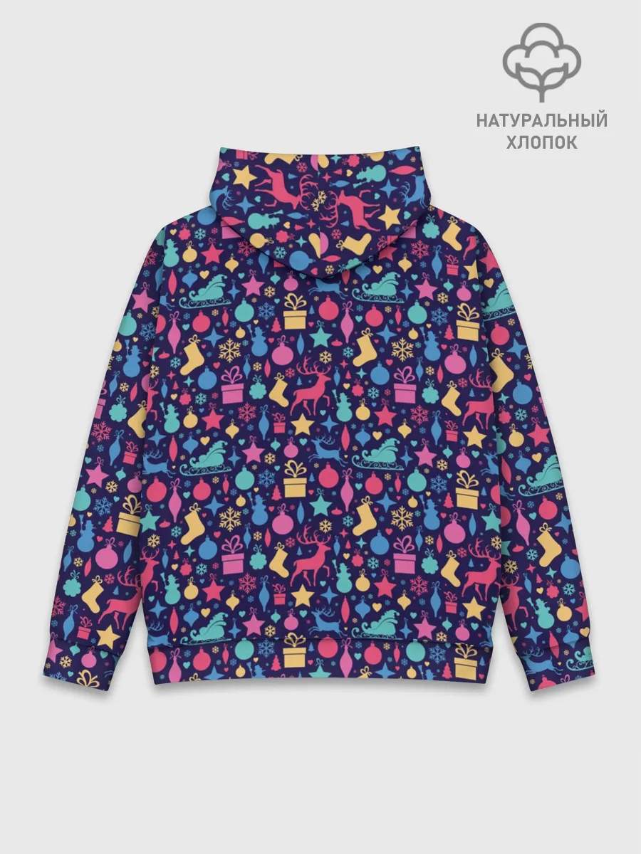 Худи мужской база хлопок / Новогодние Игрушки и Украшения